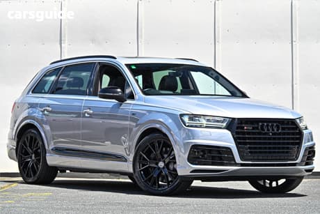 Silver 2017 Audi SQ7 Wagon 4.0 Tdi V8 Quattro