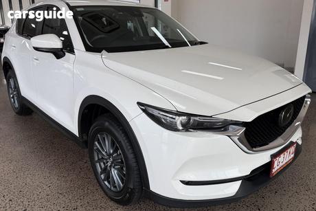 White 2021 Mazda CX-5 Wagon Maxx Sport (Fwd)