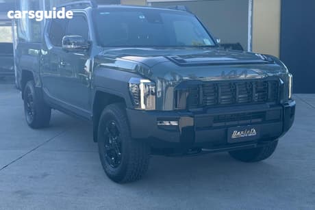 Green 2025 Kia Tasman Double Cab Pick Up X-Pro (4X4) (0.9T) Bdy Fender