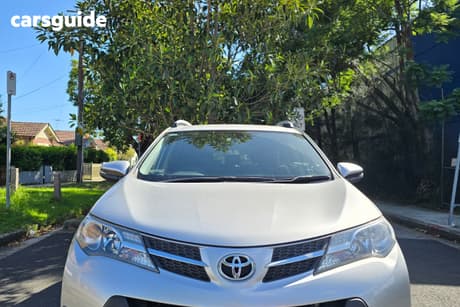 Silver 2014 Toyota RAV4 Wagon Gxl (2Wd)