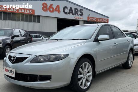 Silver 2006 Mazda 6 Sedan Luxury