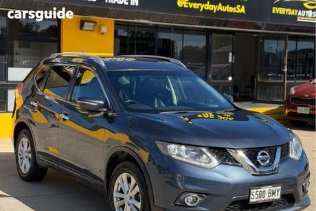 Blue 2016 Nissan X-Trail Wagon St-L (Fwd)