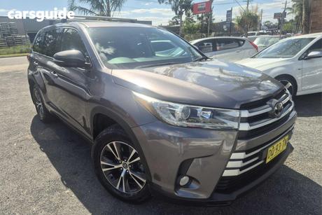 Grey 2018 Toyota Kluger Wagon Gx (4X2)