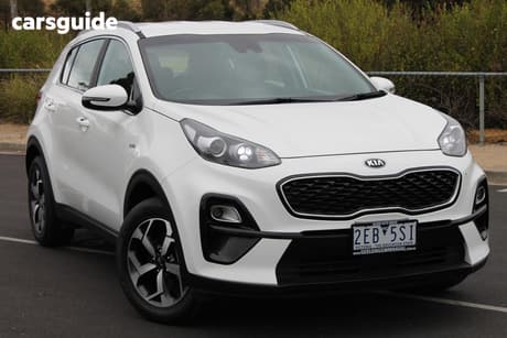 White 2020 Kia Sportage Wagon S (Awd)
