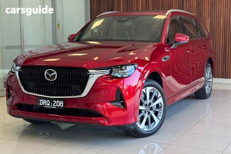 Red 2024 Mazda CX-80 Wagon G40E Azami