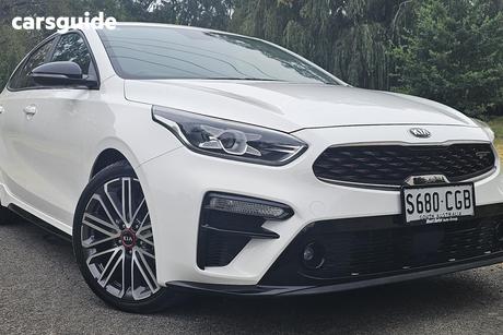 White 2020 Kia Cerato Hatchback Gt Safety Pack