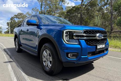 Blue 2022 Ford Ranger Double Cab Pick Up Xlt 3.0 (4X4)