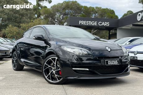 Black 2013 Renault Megane Coupe Rs 265 Trophy