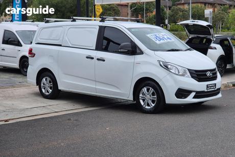 White 2021 LDV G10+ Van Barn Door