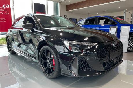 Black 2025 Audi RS 3 Hatch (NO BADGE)