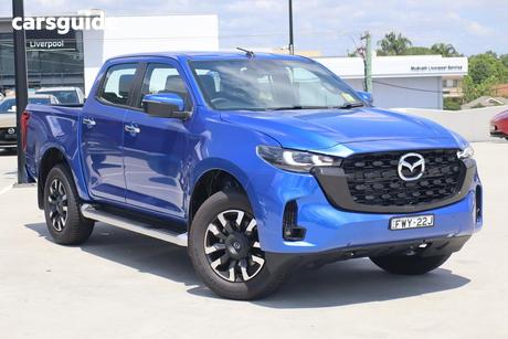 Blue 2025 Mazda BT-50 Dual Cab Pick-up Gt (4X4)