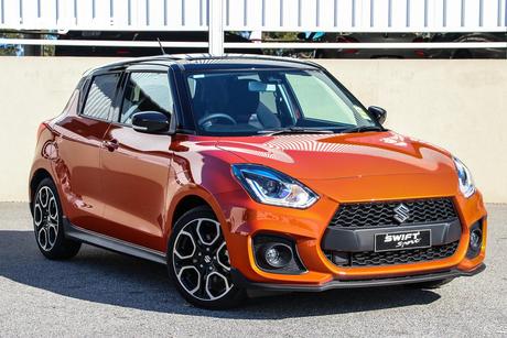 Orange 2024 Suzuki Swift Hatchback Sport Turbo (Qld)