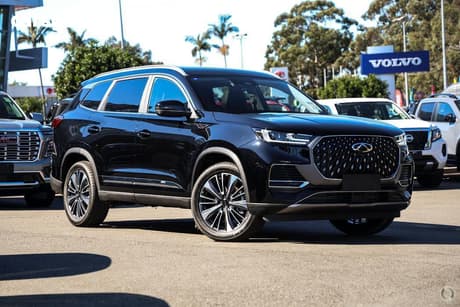 Black 2025 Chery Tiggo 8 PRO MAX Wagon Ultimate Awd