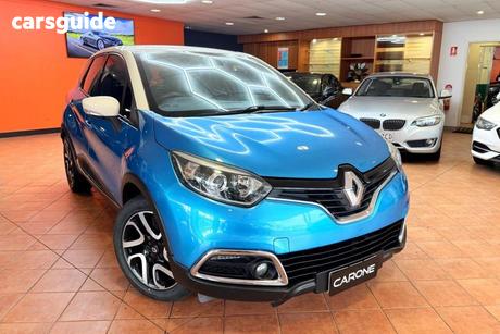 Blue 2016 Renault Captur Wagon Dynamique