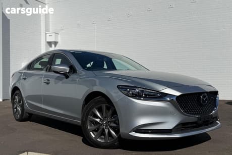 Silver 2023 Mazda 6 Sedan G25 Sport