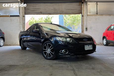 Black 2012 Ford Falcon Ute Ute Tray XR6 ECOLPI R