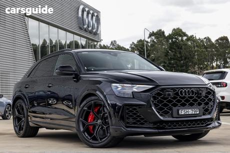Black 2025 Audi RS Q8 Wagon 4.0 Tfsi Quattro Mhev