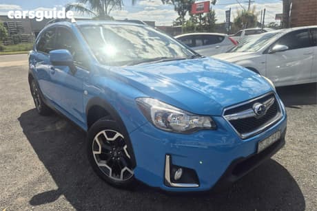 Blue 2016 Subaru XV Wagon 2.0I