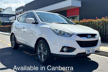 White 2014 Hyundai IX35 Wagon Trophy (Awd)
