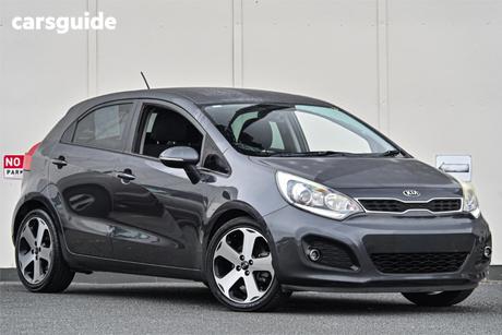 Grey 2012 Kia RIO Hatchback Sli