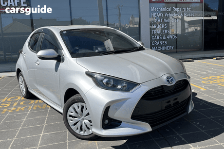 Silver 2021 Toyota Yaris Cross Hatch