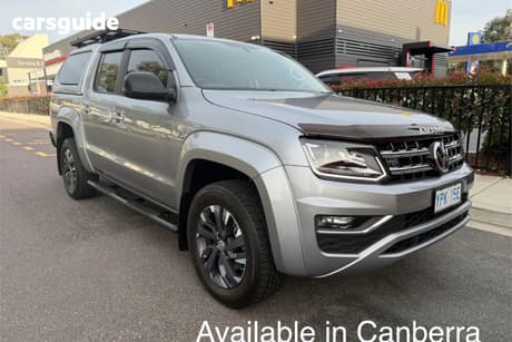 Silver 2022 Volkswagen Amarok Dual Cab Utility Tdi580 Highline 4Motion