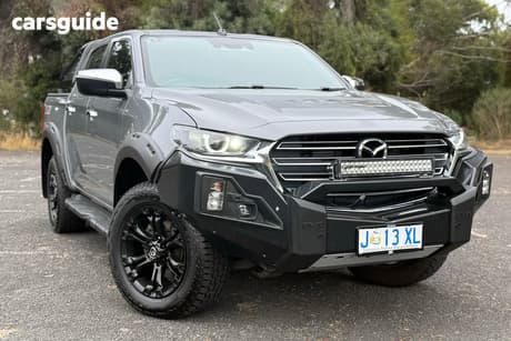 Grey 2021 Mazda BT-50 Dual Cab Pick-up Gt Thunder (4X4)