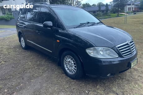 Black 2008 Ssangyong Stavic Wagon 2.7 Xdi
