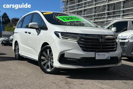 White 2021 Honda Odyssey Wagon Vil7