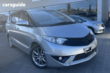 Grey 2007 Toyota Estima Commercial AERAS