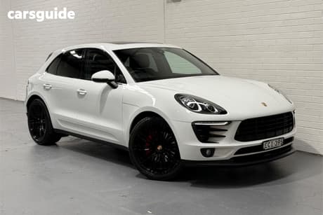 White 2017 Porsche Macan Wagon S Diesel