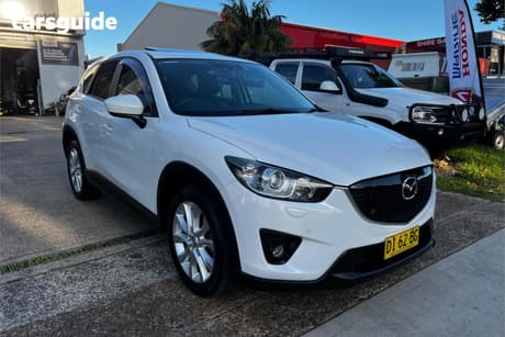 White 2012 Mazda CX-5 Wagon Grand Tourer (4X4)