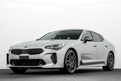 Silver 2019 Kia Stinger Sedan Gt (Black Leather)