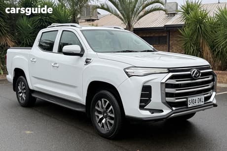 White 2022 LDV T60 Double Cab Utility Max Pro (4X4)