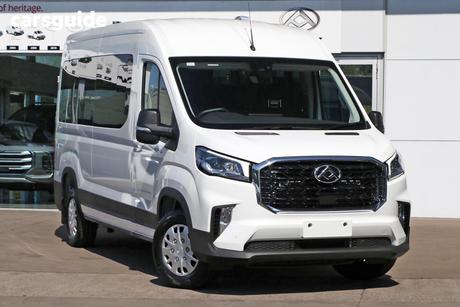 White 2025 LDV Deliver 9 Mini-bus Lwb Mid Roof 12 Seat