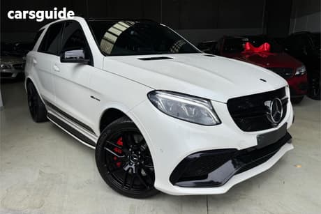 White 2018 Mercedes-Benz GLE63 Wagon S 4Matic