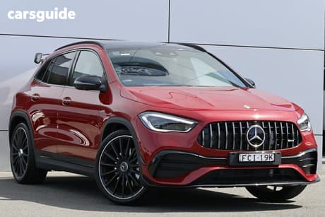 Red 2023 Mercedes-Benz GLA35 Wagon 4Matic