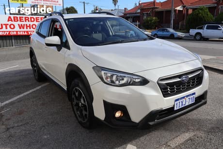 White 2019 Subaru XV Wagon 2.0I