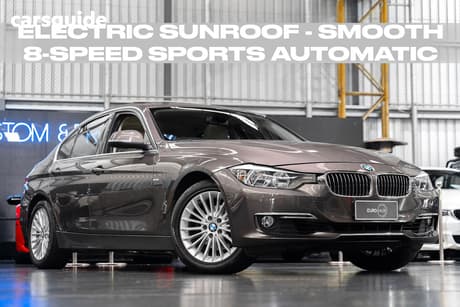 Brown 2012 BMW 320I Sedan