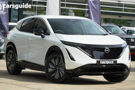 White 2025 Nissan Ariya Wagon Advance