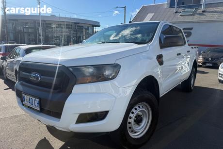 White 2017 Ford Ranger Crew Cab Pickup Xl 2.2 Hi-Rider (4X2)
