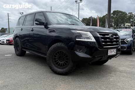 Black 2023 Nissan Patrol Wagon Ti (4X4)