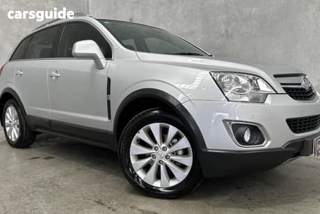 Silver 2015 Holden Captiva Wagon 5 Lt (4X4)