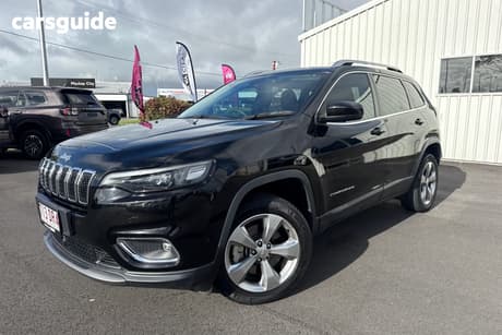 Black 2021 Jeep Cherokee Wagon Limited (Awd)