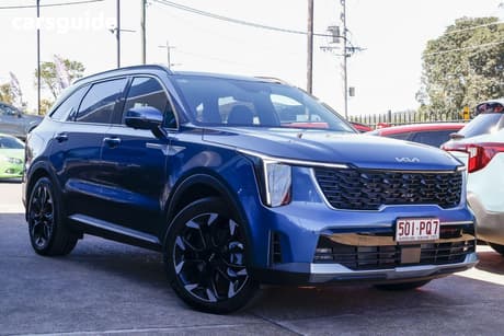 Blue 2025 Kia Sorento Wagon Gt-Line 7 Seat