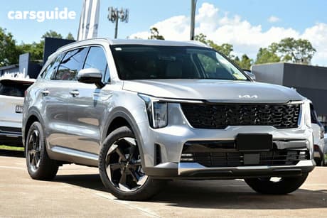 Grey 2026 Kia Sorento SUV SPORT+ 4X4