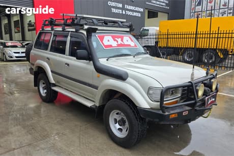 Gold 1997 Toyota Landcruiser OtherCar 80 SERIES