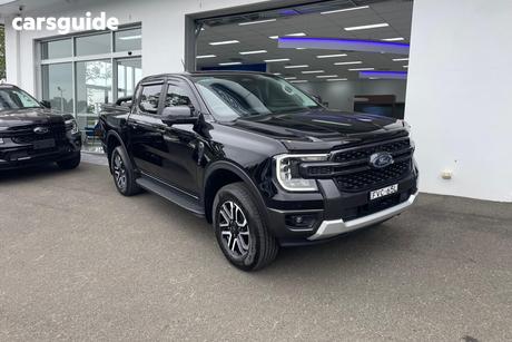 Black 2025 Ford Ranger Double Cab Pick Up Sport 3.0 (4X4)