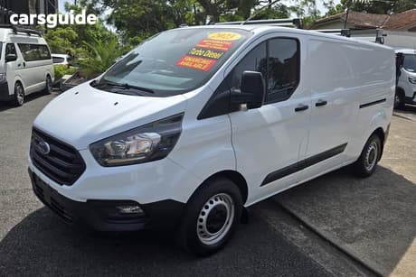 White 2023 Ford Transit Custom Van 340L (Lwb)