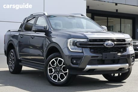 Grey 2025 Ford Ranger Double Cab Pick Up Wildtrak X 2.0 (4X4)